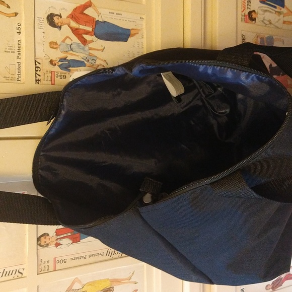 NWT Nautica black "Boat Tote" bag - Picture 7 of 9